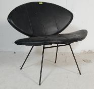 RETRO VINTAGE BLACK LIP CHAIR