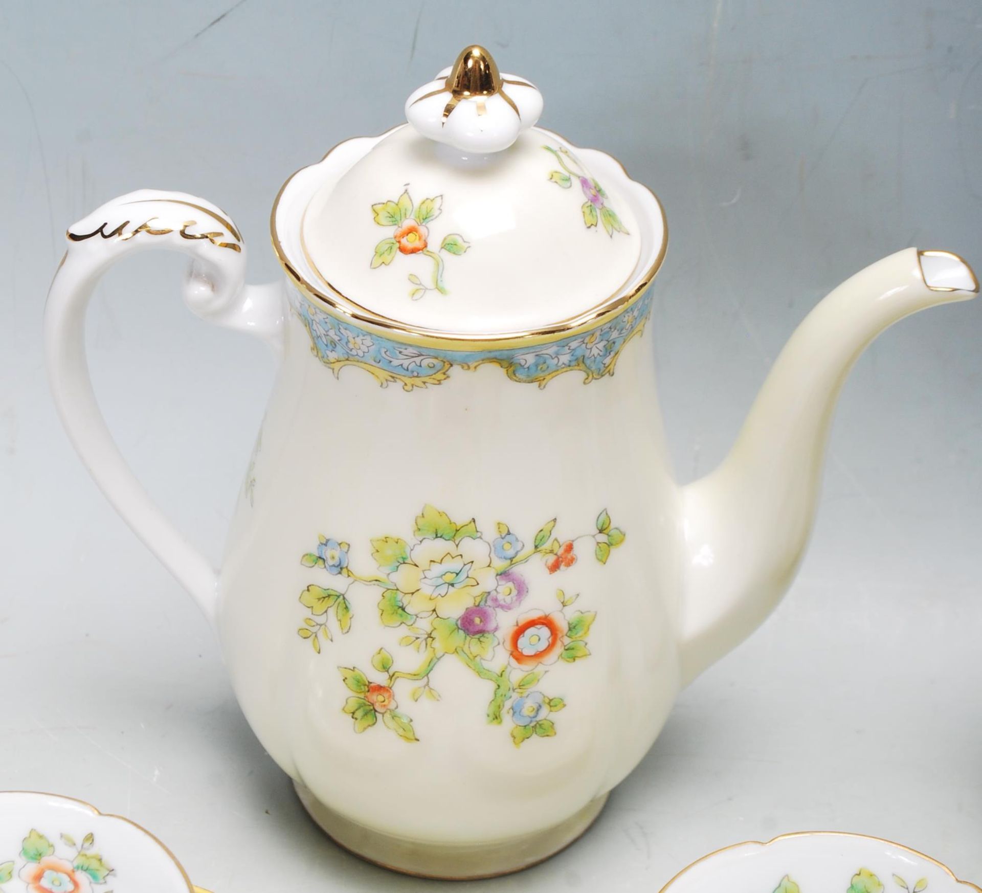 ANTIQUE EARLY 20TH CENTURY NORITAKE FINE CHINA TEA SERVICE - Image 5 of 8