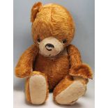 VINTAGE 1950S ENGLISH TEDDY BEAR - BROWN