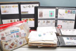 STAMPS - LARGE COLLECTION OF FIRST DAY COVERS & OTHER ITEMS