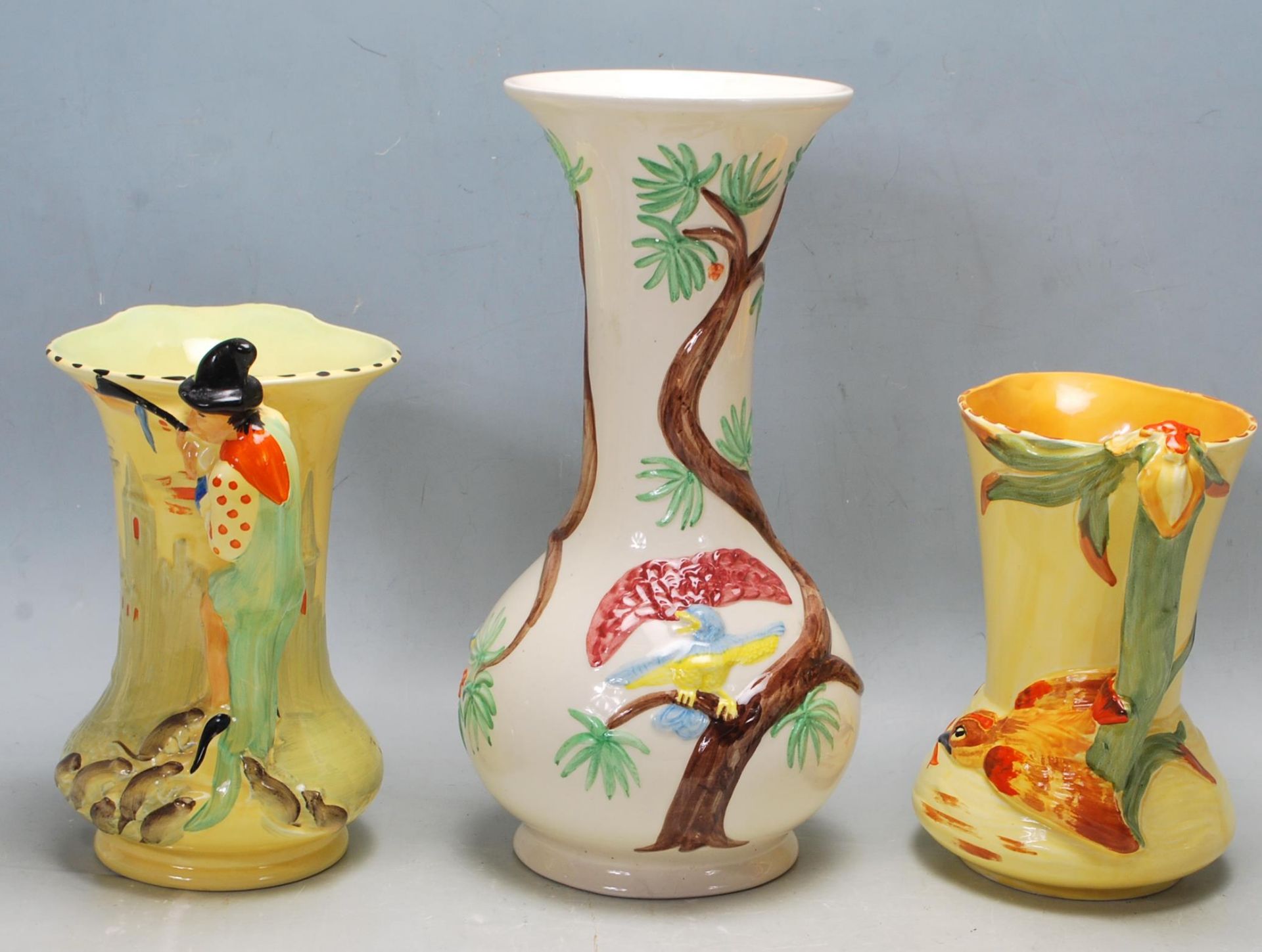 COLLECTION OF CHARLOTTE RHEAD AND BURLEIGHWARE VASES - Image 4 of 7