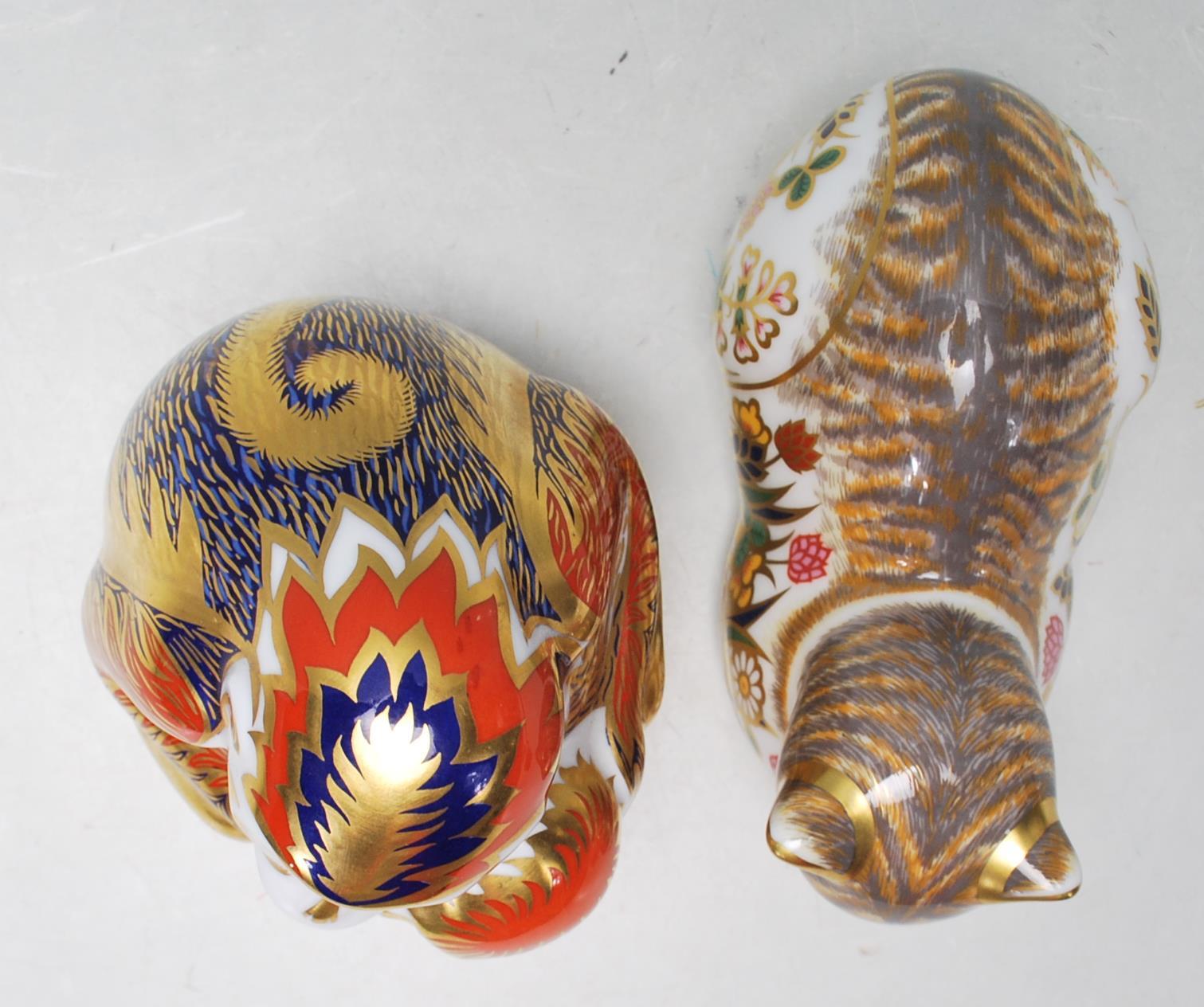 TWO ROYAL CROWN DERBY PAPERWEIGHTS - Image 5 of 7