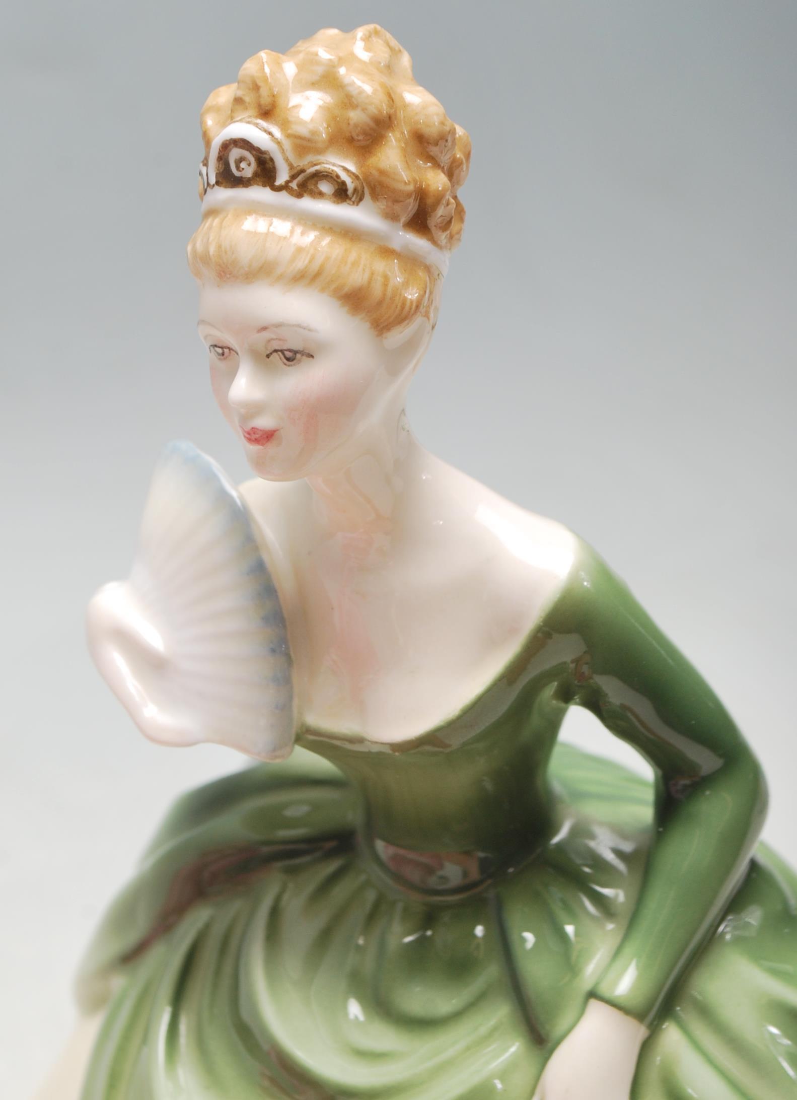 LATE 20TH CENTURY BONE CHINA COALPORT AND ROYAL DOULTON FIGURINES - Image 8 of 8