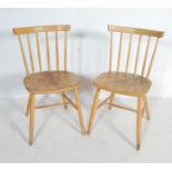 PAIR OF 20TH CENTURY ERCOL STYLE DINING CHAIRS
