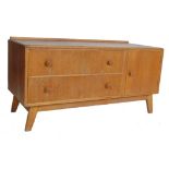 RETRO 1950’S MEREDEW OAK SIDEBOARD CREDENZA