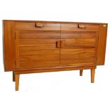 VINTAGE RETRO 1950’S MINTY TEAK WOOD SIDEBOARD CREDENZA