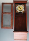 EARLY 20TH CENTURY EDWARDIAN WALL CLOCK