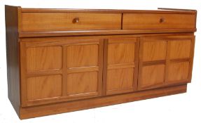 VINTAGE RETRO 20TH CENTURY TEAK WOOD NATHAN SIDEBOARD CREDENZA