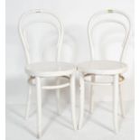 TWO 1930’S THONET BENTWOOD CAFE BISTRO CHAIRS