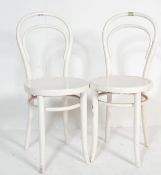 TWO 1930’S THONET BENTWOOD CAFE BISTRO CHAIRS