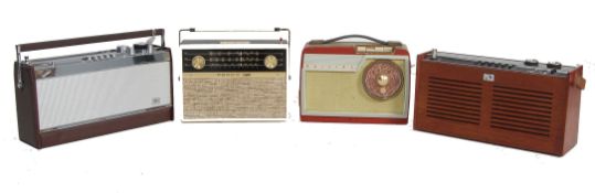 COLLECTION OF FOUR VINTAGE MID CENTURY RADIOS