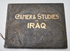 1920’S CAMERA STUDIES IN IRAQ LITHOGRAPH ALBUM BY ABDUL KERIM