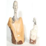 CRAIG HARDING BRITISH ARTIST 20TH CENTURY TWO CONTEMPORARY FIGURES