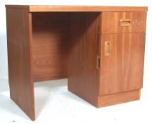 1950’S AIR MINISTRY OAK DESK WITH MELAMINE TOP