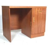 1950’S AIR MINISTRY OAK DESK WITH MELAMINE TOP