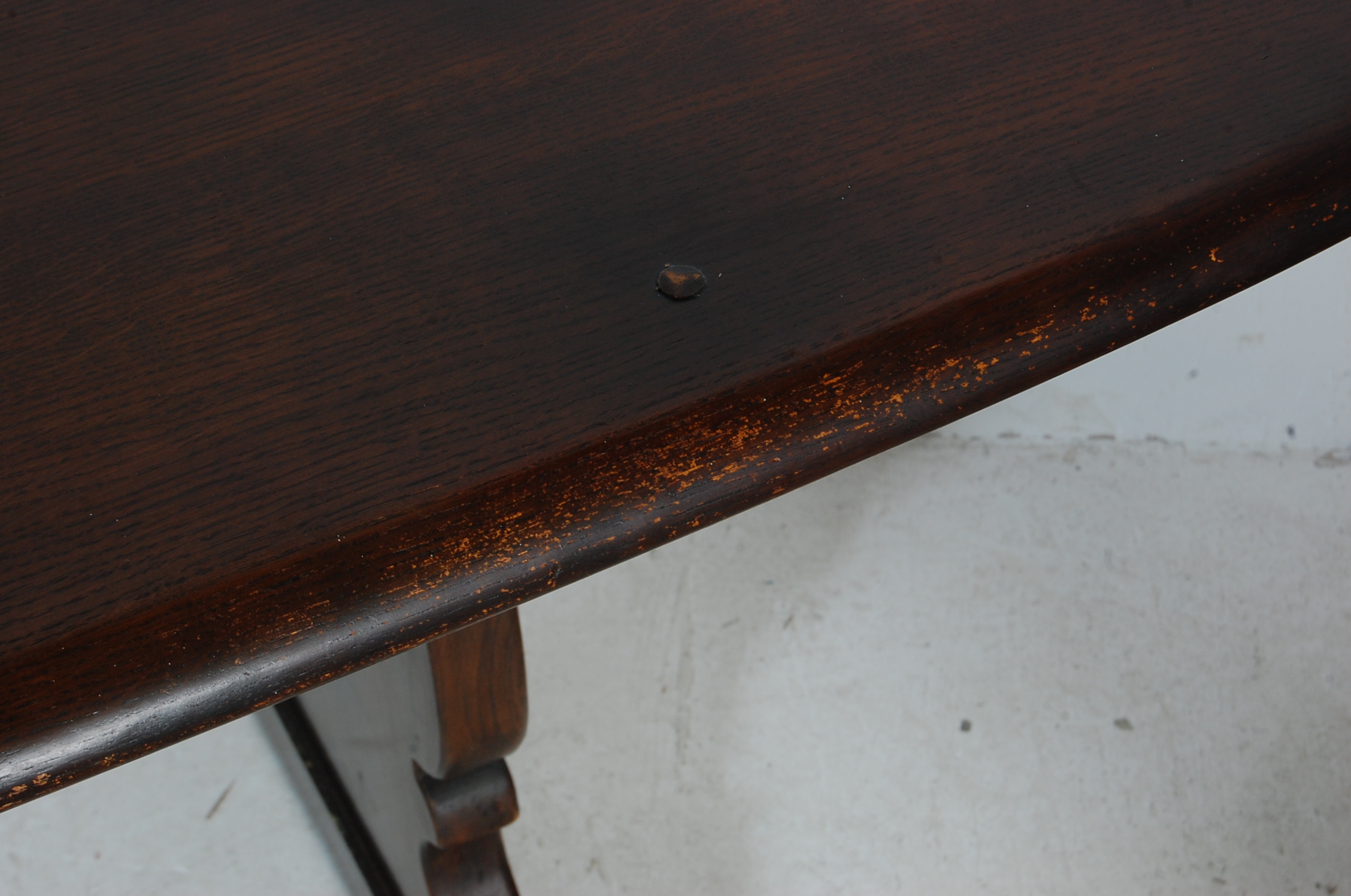 RETRO 20TH CENTURY ERCOL OLD COLONIAL DINING TABLE - Image 5 of 8