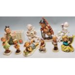 COLLECTION OF ORIGINAL HUMMEL / GOEBEL CERAMIC FIGURINES