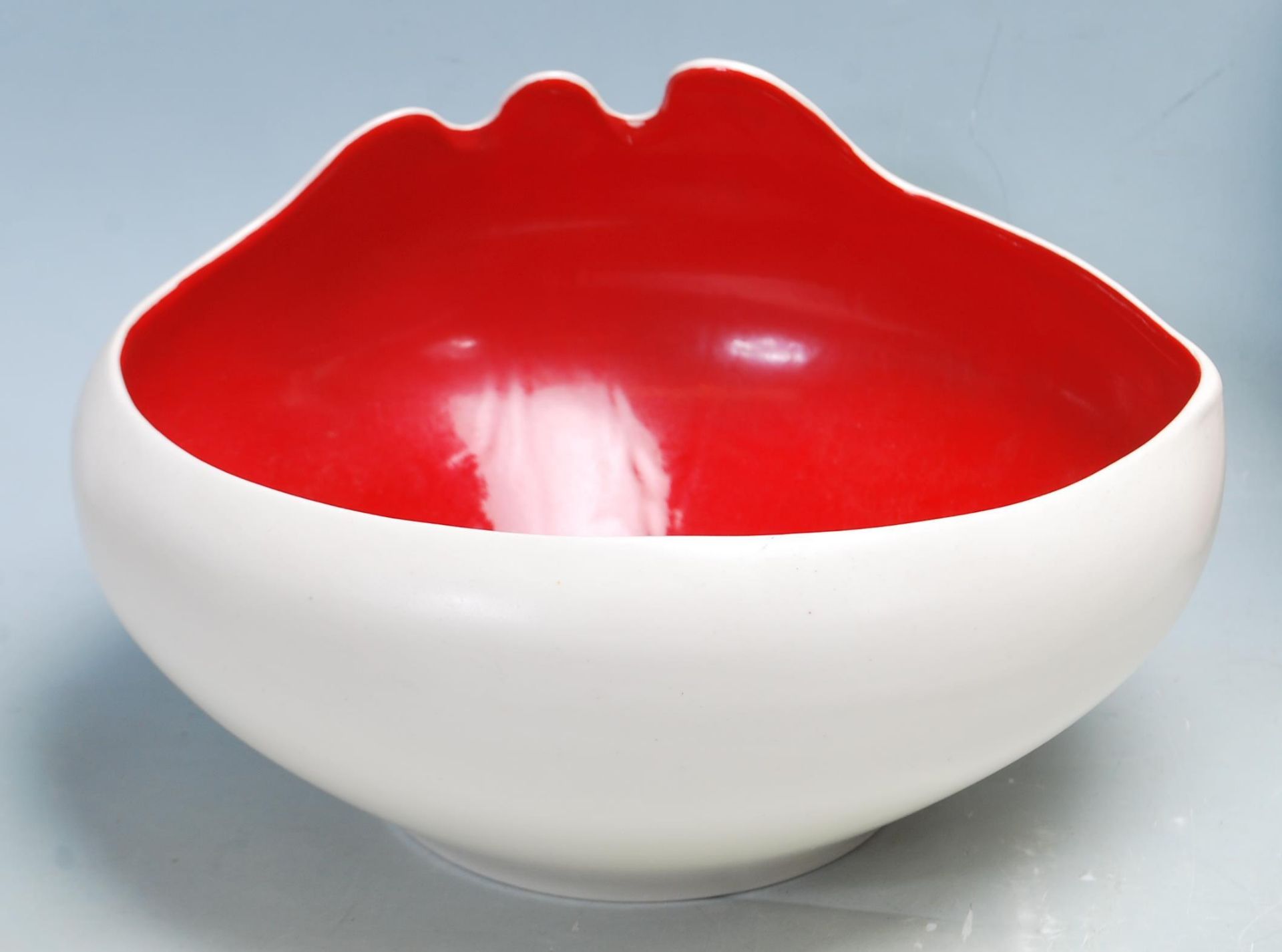COLLECTION OF RETRO VINTAGE 1950S MID CENTURY RED FEATHER BURLEIGH WARE - Image 5 of 8