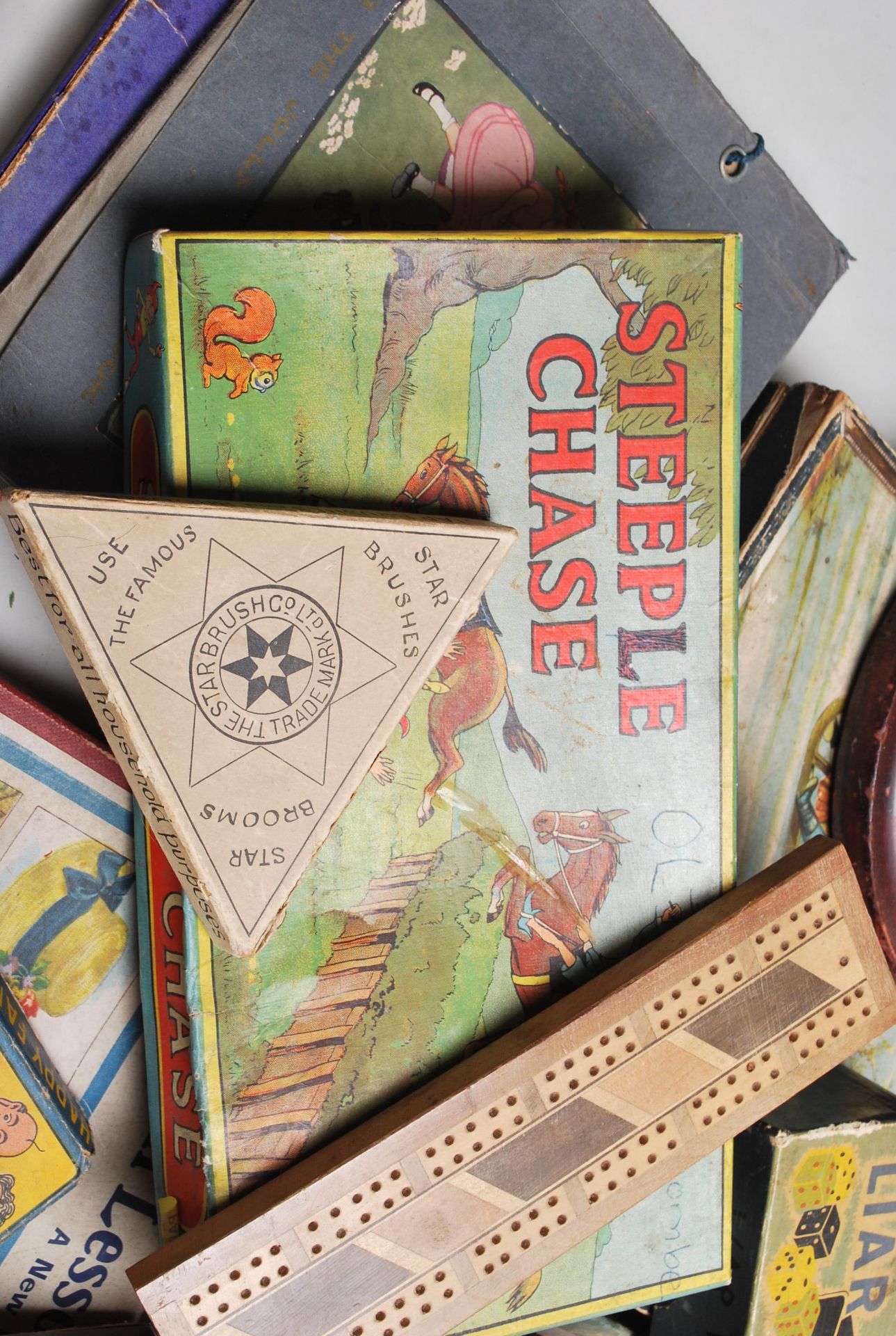 COLLECTION OF ANTIQUE PARLOUR / BOARD GAMES - Image 3 of 12