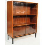 VINTAGE RETRO 20TH CENTURY TEAK WOOD LIBRARY BOOKCASE