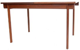 1960’S TEAK WOOD RECTANGULAR EXTENDING TABLE BY WH