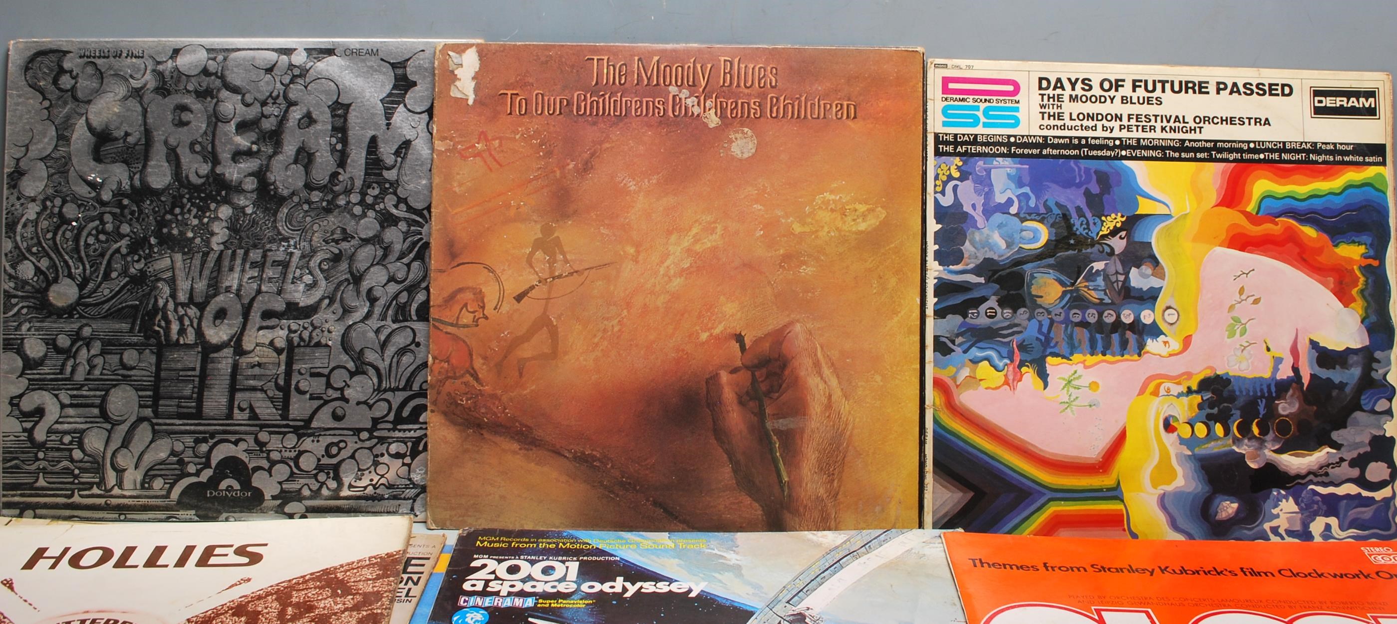 COLLECTION OF VINTAGE VINYL RECORDS - MOODY BLUES, CREAM ETC - Image 3 of 7