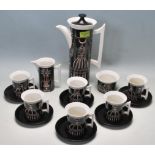 RETRO VINTAGE 1970S PORTMEIRION MAGIC CITY COFFEE SERVICE