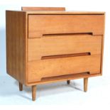 1950’S STAG C RANGE CHEST OF DRAWERS