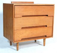 1950’S STAG C RANGE CHEST OF DRAWERS