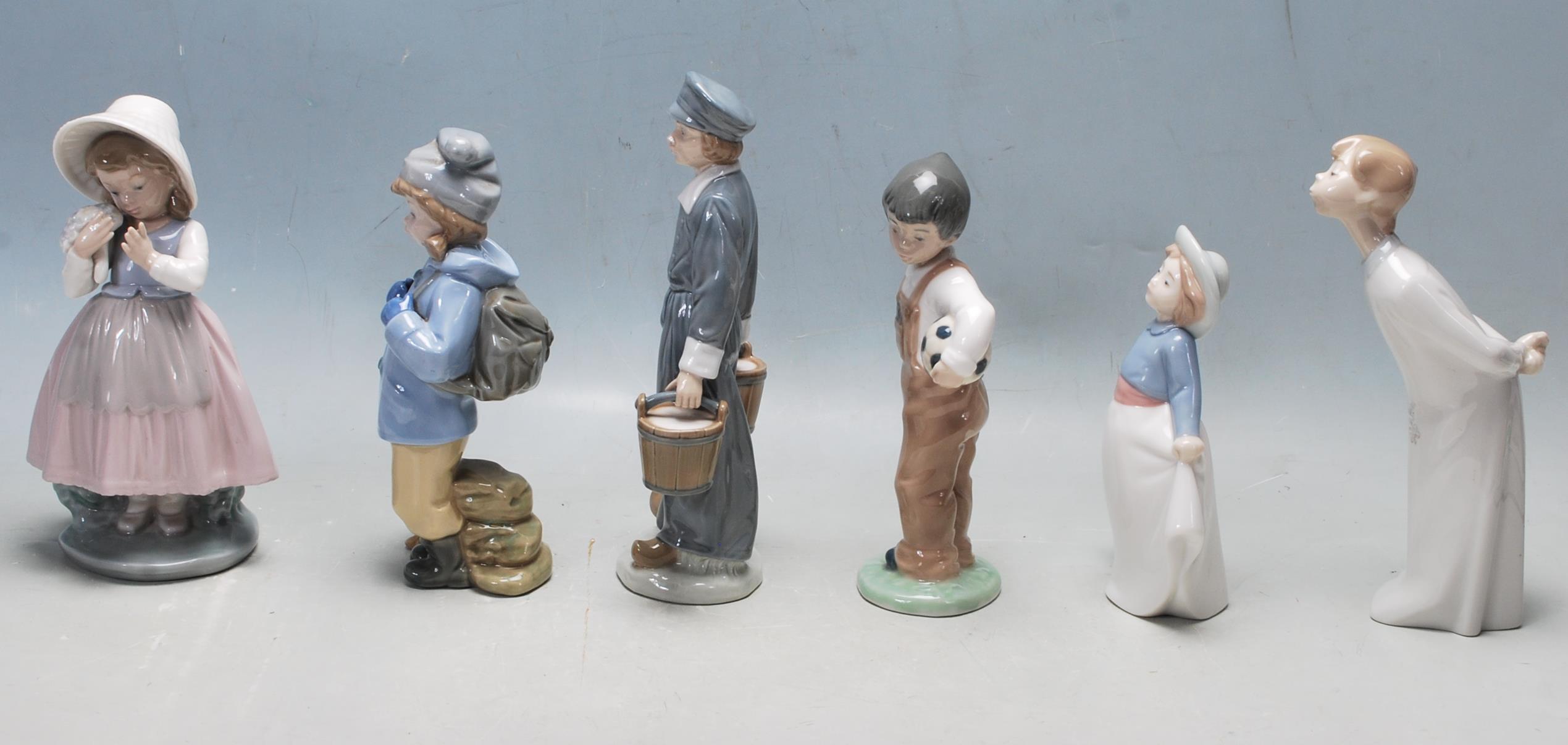 COLLECTION OF LATE 20TH CENTURY FIGURINES BY NAO / LLADRO - Image 2 of 11