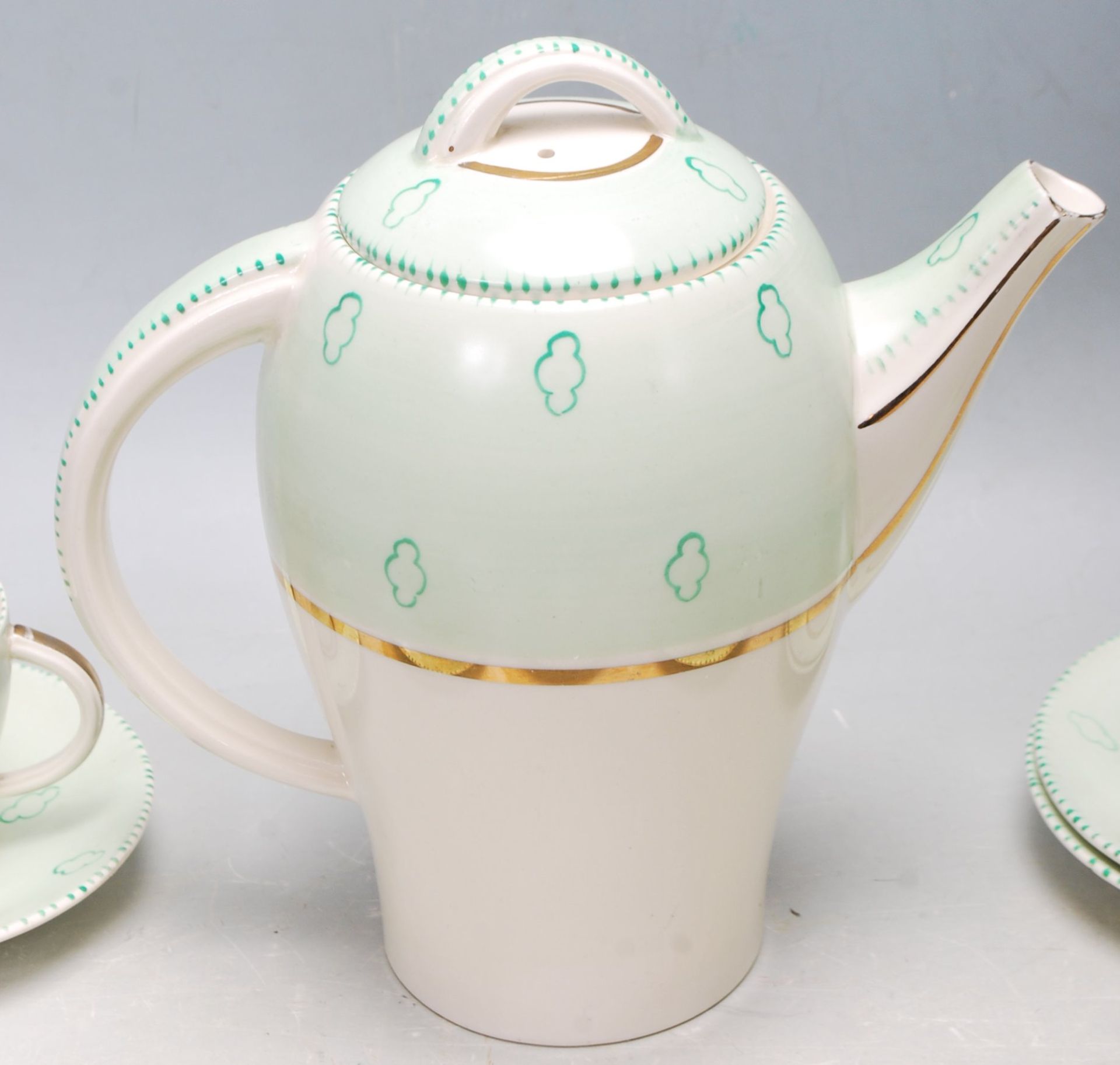 EARLY 20TH CENTURY ART DECO TAMSWARE TEA SERVICE - Image 8 of 10