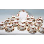 TWELVE PERSON ROYAL ALBERT - OLD COUNTRY ROSES TEA SET