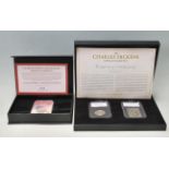 2020 CHARLES DICKENS COIN & STAMP SET AND CHARLES DICKENS COIN