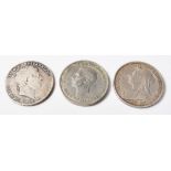 THREE 19TH AND 20TH CENTURY COINS