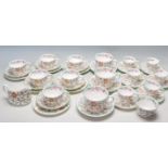 MINTON HADDON HAll FINE BONE CHINA TEA SERVICE