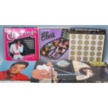 ELVIS PRESLEY GROUP OF FIFTEEN VINYL RECORD ALBUMS AND BOX SETS