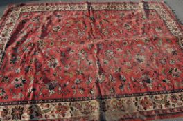 LARGE 20TH CENTURY PERSIAN AFGAN CARPET RUG