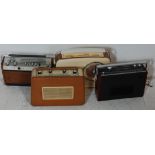 COLLECTION OF FOUR VINTAGE MID CENTURY RADIOS
