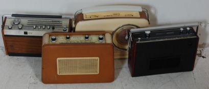 COLLECTION OF FOUR VINTAGE MID CENTURY RADIOS