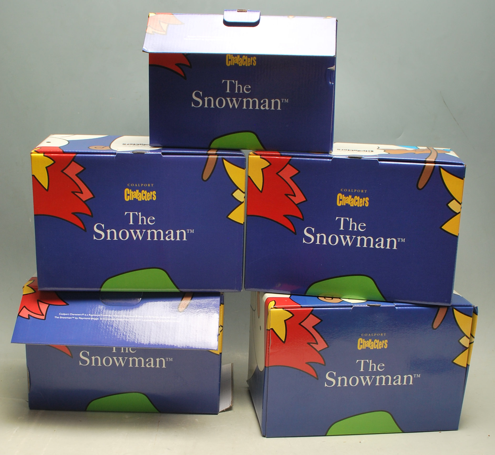 THE SNOWMAN - COALPORT - COLLECTION OF FIVE BOXED FIGURES - Image 7 of 7