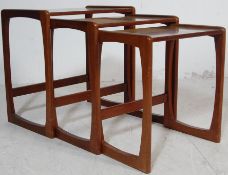 1980’S DANISH INSPIRED TEAK WOOD NEST OF TABLES