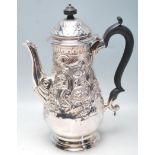 ANTIQUE STYLE VICTORIAN REVIVAL SILVER PLATED TEAPOT