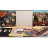THE BEATLES - COLLECTION OF ORIGINAL VINYL RECORD LPS