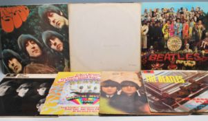 THE BEATLES - COLLECTION OF ORIGINAL VINYL RECORD LPS