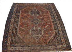 19TH CENTURY AFGHAN / IRAQ QASHQAI CARPET RUG