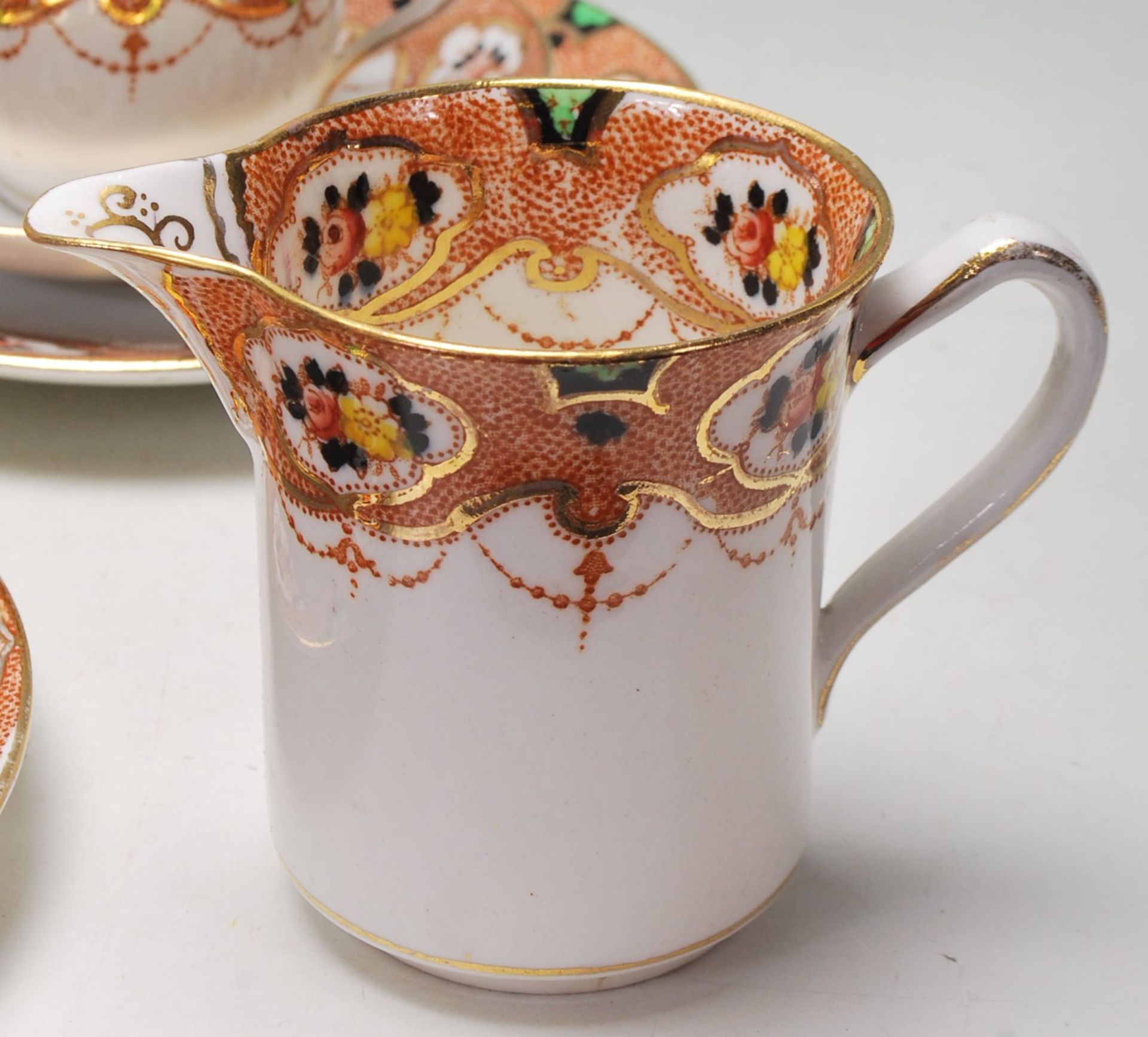 ANTIQUE EARLY 20TH CENTURY ROYAL STAFFORDSHIRE TEA SERVICE - Image 5 of 11