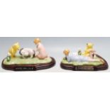 ROYAL DOULTON - WINNIE THE POOH - BOXED CERAMIC STATUES