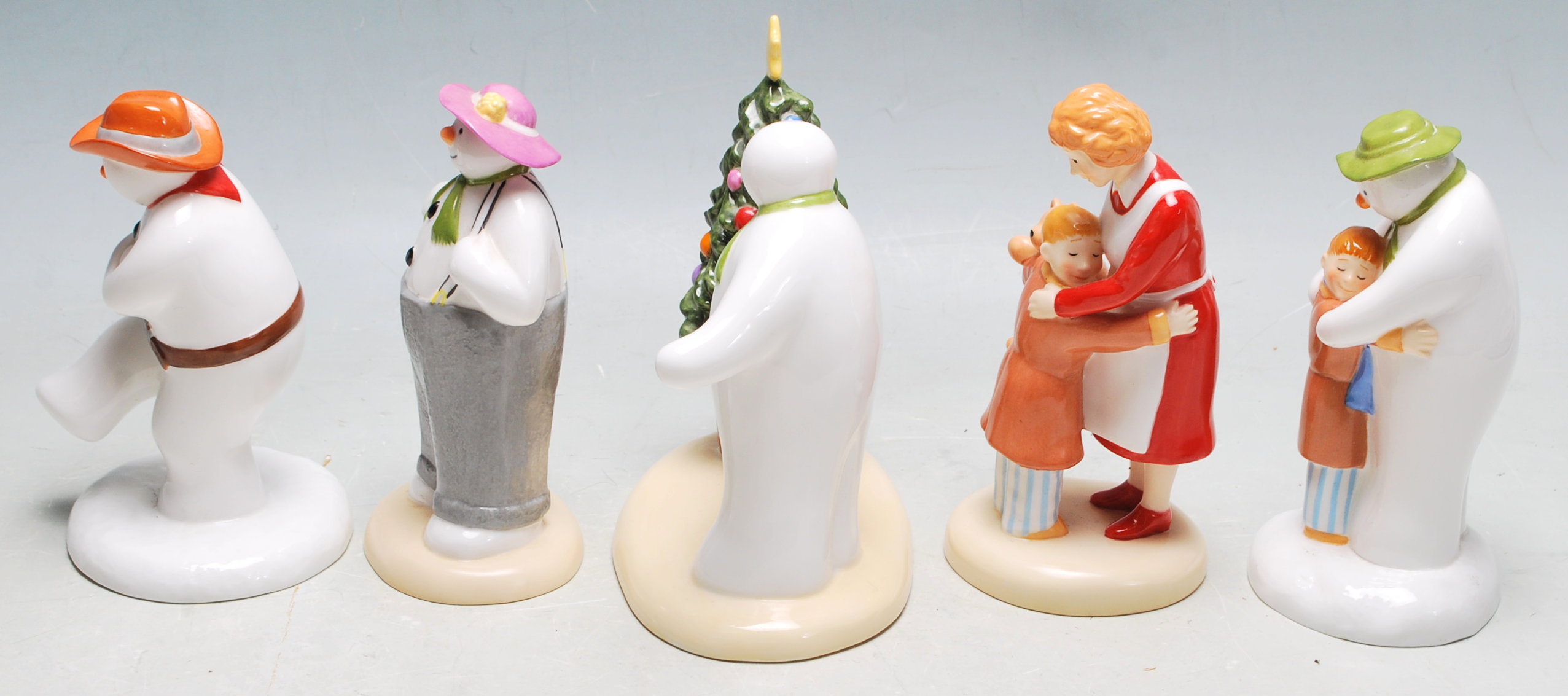 THE SNOWMAN - COALPORT - COLLECTION OF FIVE BOXED FIGURES - Image 4 of 7