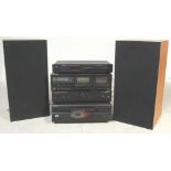 RETRO 1980’S ENTERTAINMENT AUDIO STACKING SYSTEM - SONY - B&O - JVC - ROTEL - CAMBRIDGE