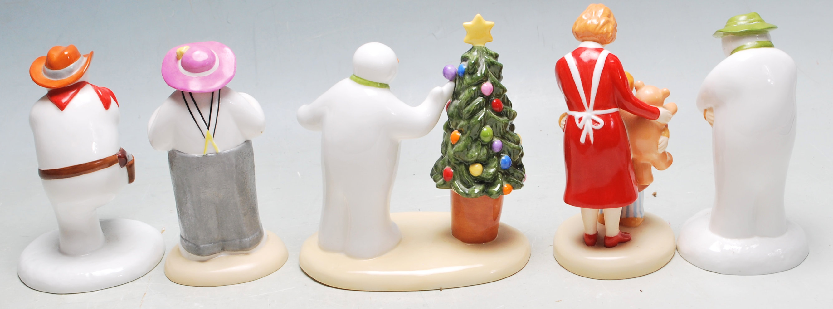 THE SNOWMAN - COALPORT - COLLECTION OF FIVE BOXED FIGURES - Image 3 of 7